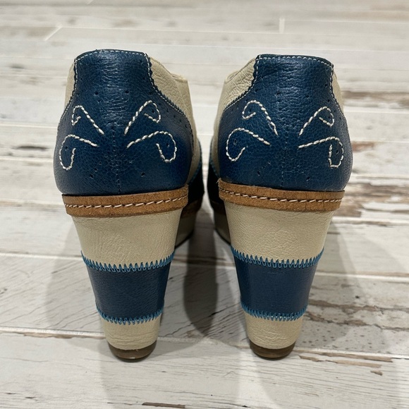 Anthropologie RARE “Brighton Oxford Wedges” by Pilcro & The Letterpress - Picture 3 of 13